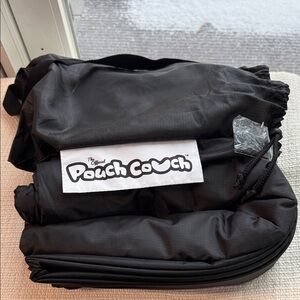 Black Inflatable Sofa